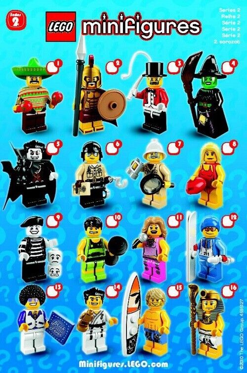 	Minifigures Series 2	